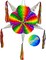 Mexican Star Pinata (33" Jumbo) with 30-ft Rope | Rainbow Mexican Piñata | Large Handmade Piñata for Cinco de Mayo, Birthday Parties, Fiesta Celebrations